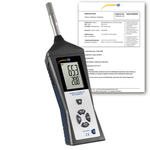 Dugpunktsmåler til klimatest med ISO – model DPM3SISO